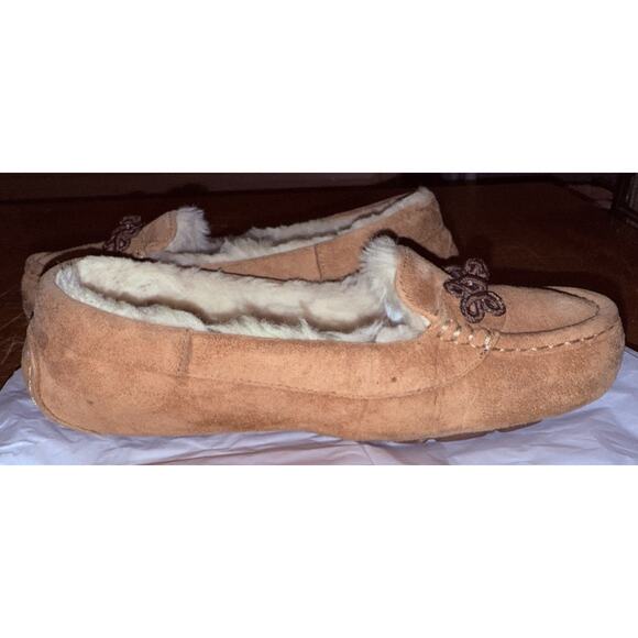 Womens UGG Suki Slippers Moccasins Size 8 - Picture 7 of 9